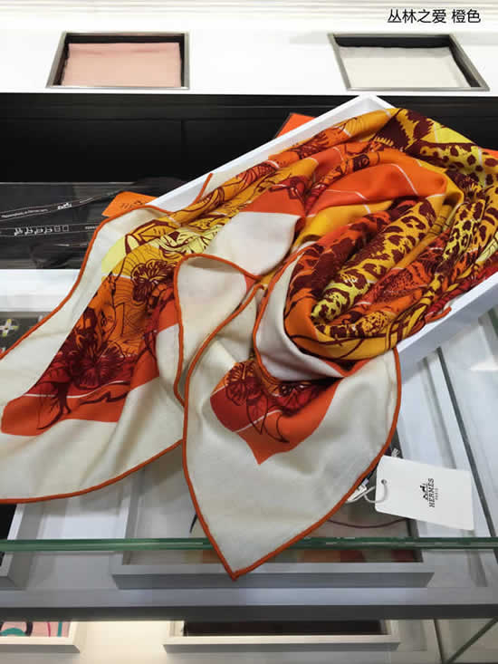 Brand Scarf Luxury Cashmere Thick Shawl And Women Hermes Warm Scarves 07